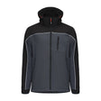 This is an image of Timco - Soft Shell Jacket - Grey/Black X Large (1 Each Bag) SSJ1201XL