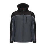 This is an image of Timco - Soft Shell Jacket - Grey/Black X Large (1 Each Bag) SSJ1201XL