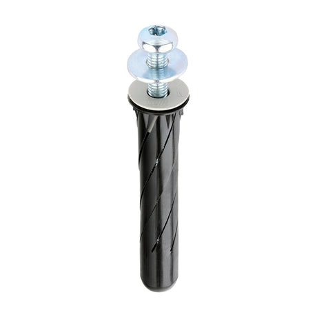 This is an image of Timco - Stella Fix Universal Anchors - TX - Pan - Black M5 x 65mm - (25 PCS Box) STBLACK65