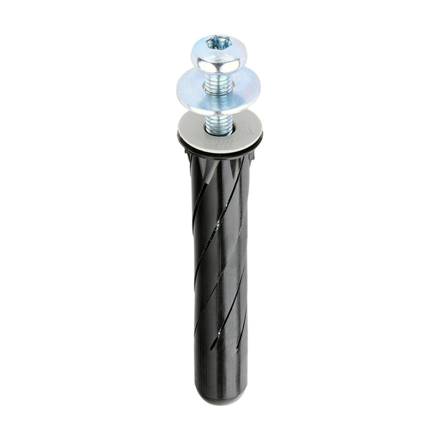 This is an image of Timco - Stella Fix Universal Anchors - TX - Pan - Black M5 x 65mm - (25 PCS Box) STBLACK65