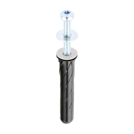 This is an image of Timco - Stella Fix Universal Anchors - TX - Pan - Black M5 x 90mm - (25 PCS Box) STBLACK90