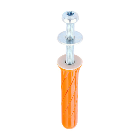 This is an image of Timco - Stella Fix Universal Anchors - TX - Pan - Red M5 x 80mm - (25 PCS Box) STRED80
