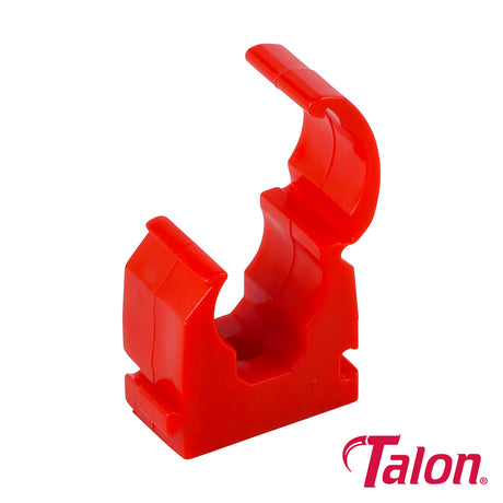 This is an image of Timco - Single Hinged ID Clip - Red - TS15RED 15mm - (100 PCS Bag) TALTS15RED