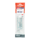 This is an image of Timco - Necked Tower Bolt - Hot Dipped Galvanised 8" (1 Each TIMpac) TBN8GP