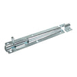 This is an image of Timco - Straight Tower Bolt - Zinc 10" (1 Each Plain Bag) TBS10ZB