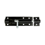 This is an image of Timco - Straight Tower Bolt - Black 3" (1 Each TIMpac) TBS3BP