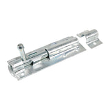 This is an image of Timco - Straight Tower Bolt - Hot Dipped Galvanised 4" (1 Each Plain Bag) TBS4GB
