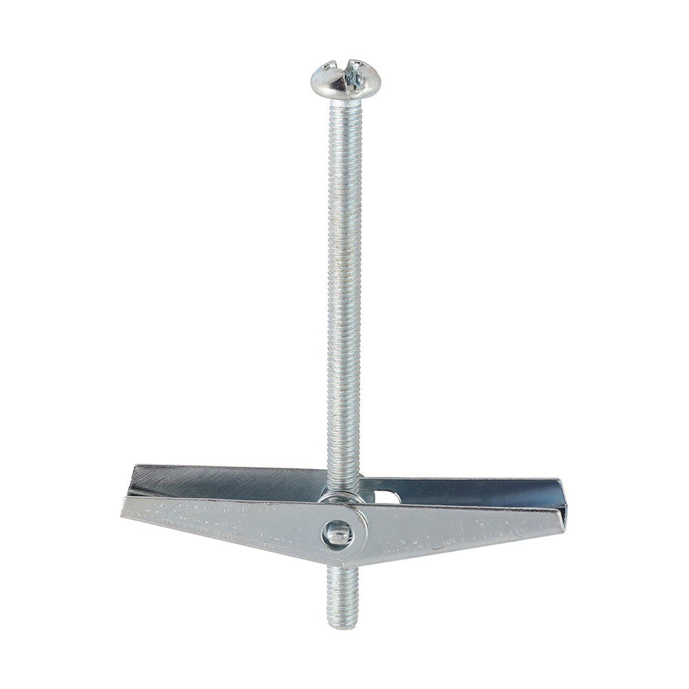 This is an image of Timco - Spring Toggles - Zinc M3 x 50mm - (100 PCS Box) TOG350