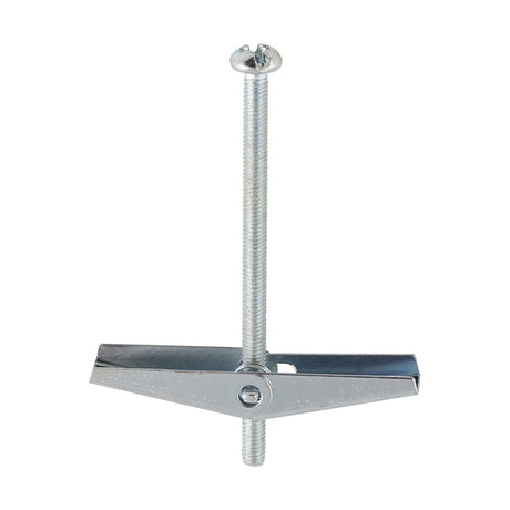 This is an image of Timco - Spring Toggles - Zinc M3 x 50mm - (100 PCS Box) TOG350