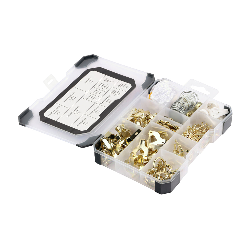 This is an image of Timco - Mixed Tray - Picture Hanging Kit - (179 PCS Tray) TRAY720