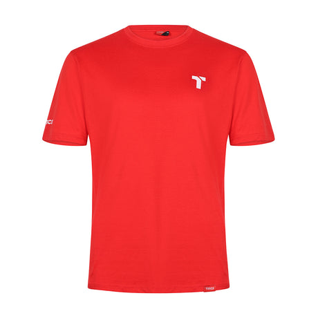 This is an image of Timco - Short Sleeve Trade T-Shirt Pack Medium (Grey/Red/Green) (3 Pieces Bag) TTMIXM
