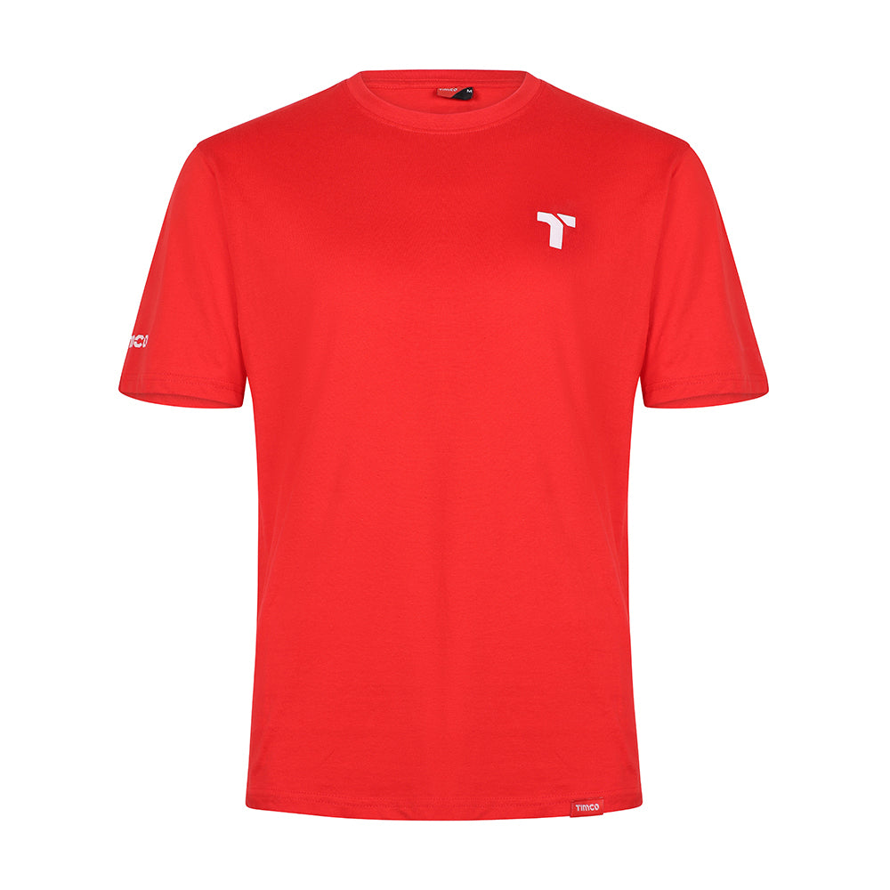 This is an image of Timco - Short Sleeve Trade T-Shirt Pack X Large (Grey/Red/Green) (3 Pieces Bag) TTMIXXL