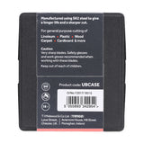This is an image of Timco - Utility Knife Blades 60 x 19 x 0.6 (100 Pieces Case) UBCASE