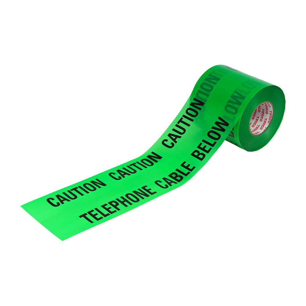 This is an image of Timco - Underground Tape - Telephone Cable 365m x 150mm (1 Each Roll) PCSUTTC