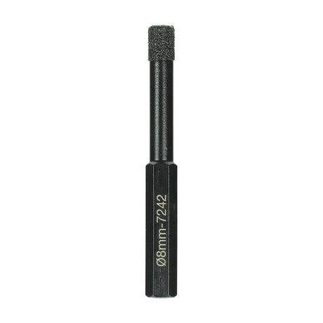 This is an image of Timco - Premium Diamond Tile & Glass Bit 8.0mm (1 Each Blister Pack) VBD8