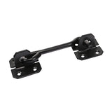 This is an image of Timco - Cabin Hooks - Wire Pattern - Black 6" (1 Each Plain Bag) WCH6BB