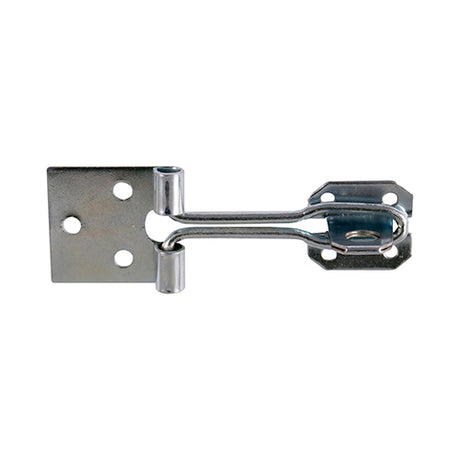 This is an image of Timco - Wire Pattern Hasp & Staple - Zinc 3" (1 Each Plain Bag) WHS3ZB