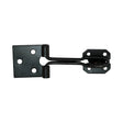 This is an image of Timco - Wire Pattern Hasp & Staple - Black 6" (1 Each Plain Bag) WHS6BB