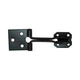 This is an image of Timco - Wire Pattern Hasp & Staple - Black 6" (1 Each Plain Bag) WHS6BB