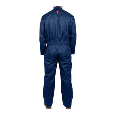 This is an image of Timco - Workman Overall - Maritime Blue Large 46 (1 Each Bag) WOMBL