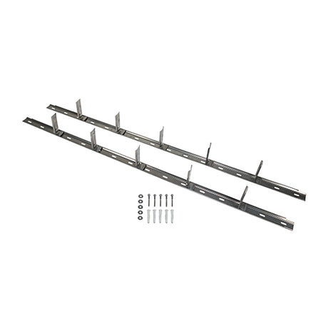 This is an image of Timco - Premium Wall Starter Kit - Stainless Steel 41 x 1200 WSS
