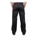 This is an image of Timco - Yardsman Trousers - Black W30 L32 (1 Each Bag) YTBK3032