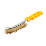 This is an image of Timco - Wire Hand Brush - Brass 255mm (1 Each Unit) YWHB